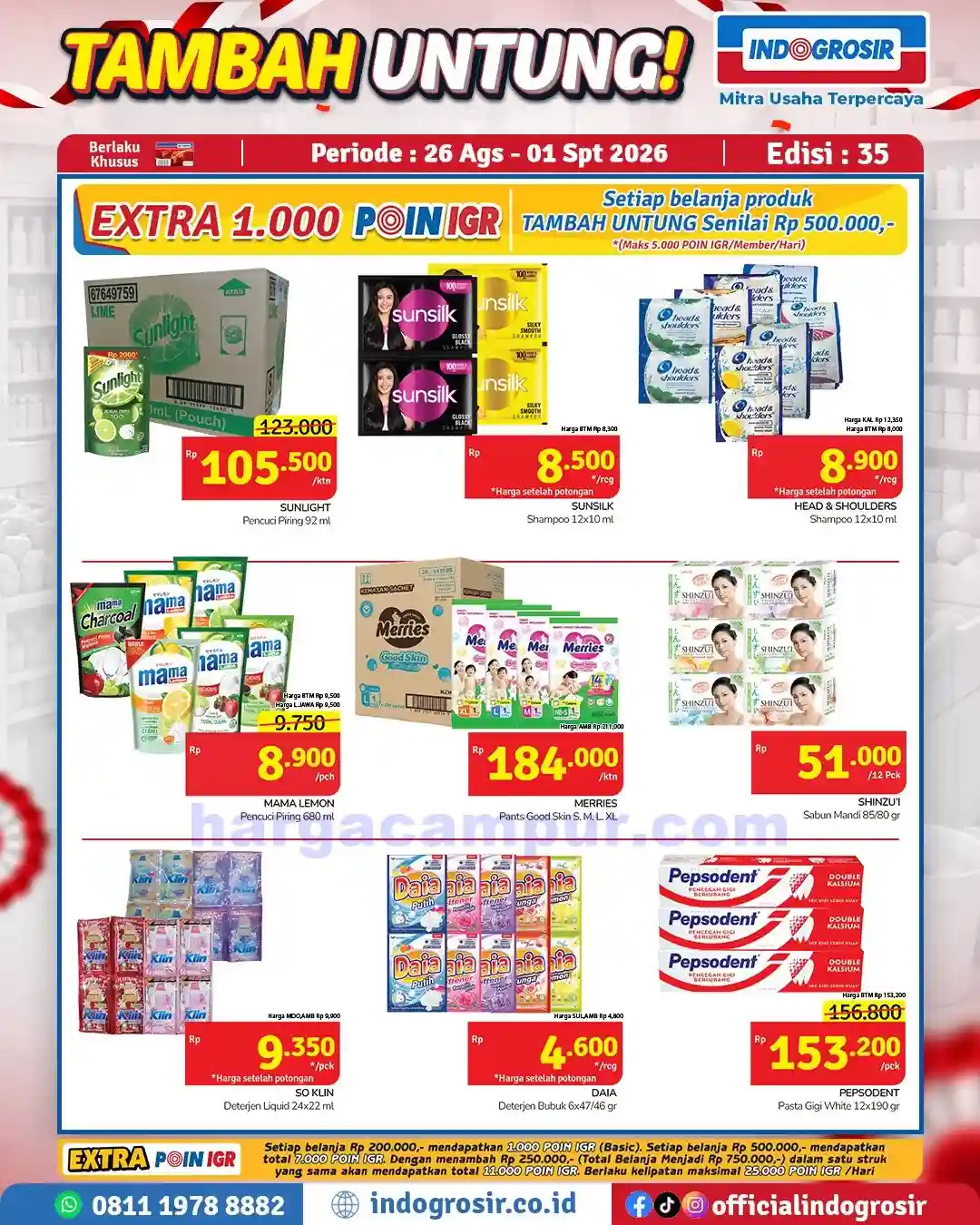 Katalog Promo Indogrosir Harga Hemat 26 Ags - 1 Sep 2026 3 Katalog Promo Indogrosir Harga Hemat 26 Agustus 1 September 2026 4