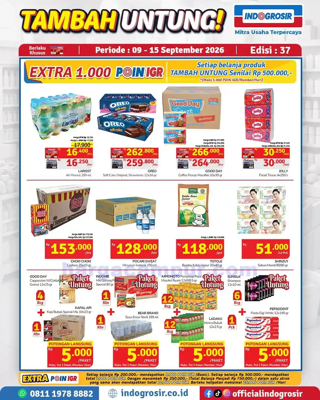 Katalog Promo Indogrosir Harga Hemat 9 - 15 September 2026 2 Katalog Promo Indogrosir Harga Hemat 9 15 September 2026 5
