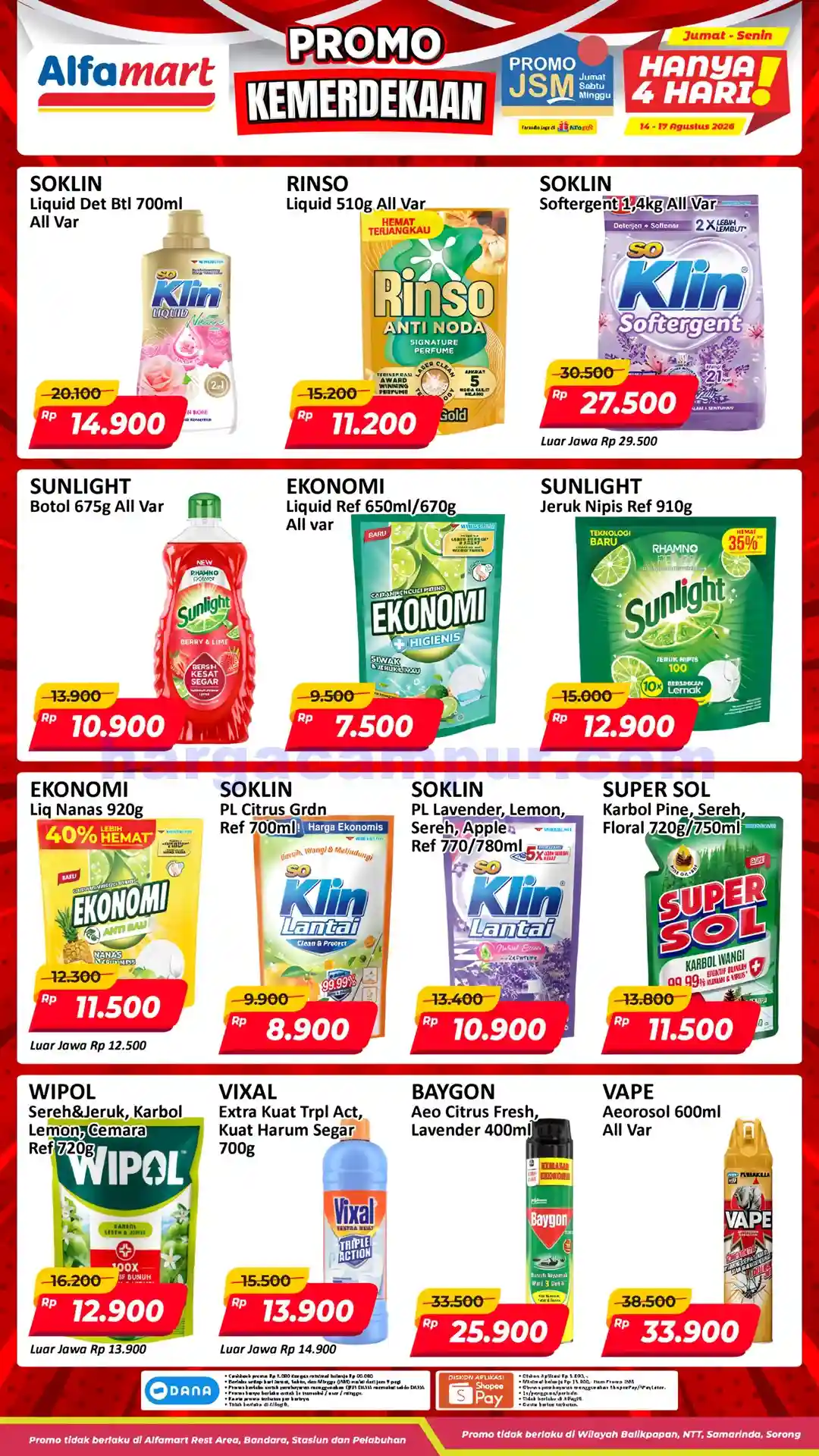 Katalog Promo JSM Alfamart Terbaru 14 - 16 Agustus 2026 12 Katalog Promo JSM Alfamart Terbaru 14 17 Agustus 2026 12