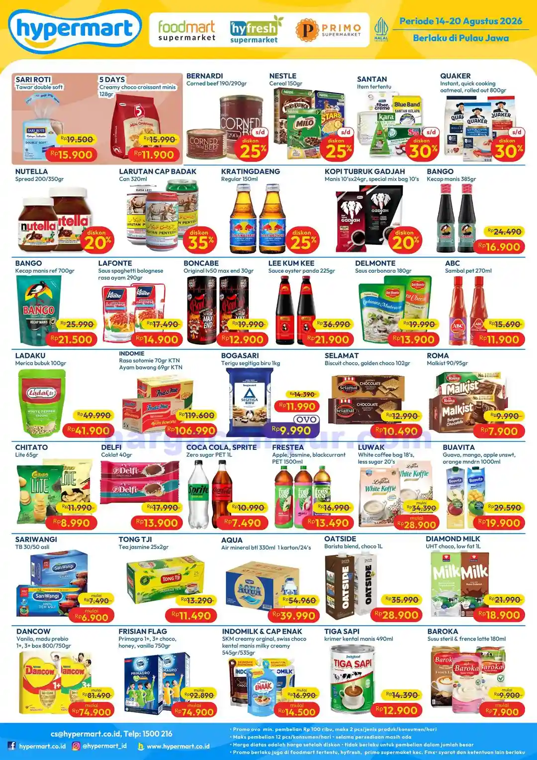 Katalog Promo JSM Hypermart Terbaru 17 - 23 Agustus 2026 2 Katalog Promo JSM Hypermart Terbaru 14 20 Agustus 2026 2