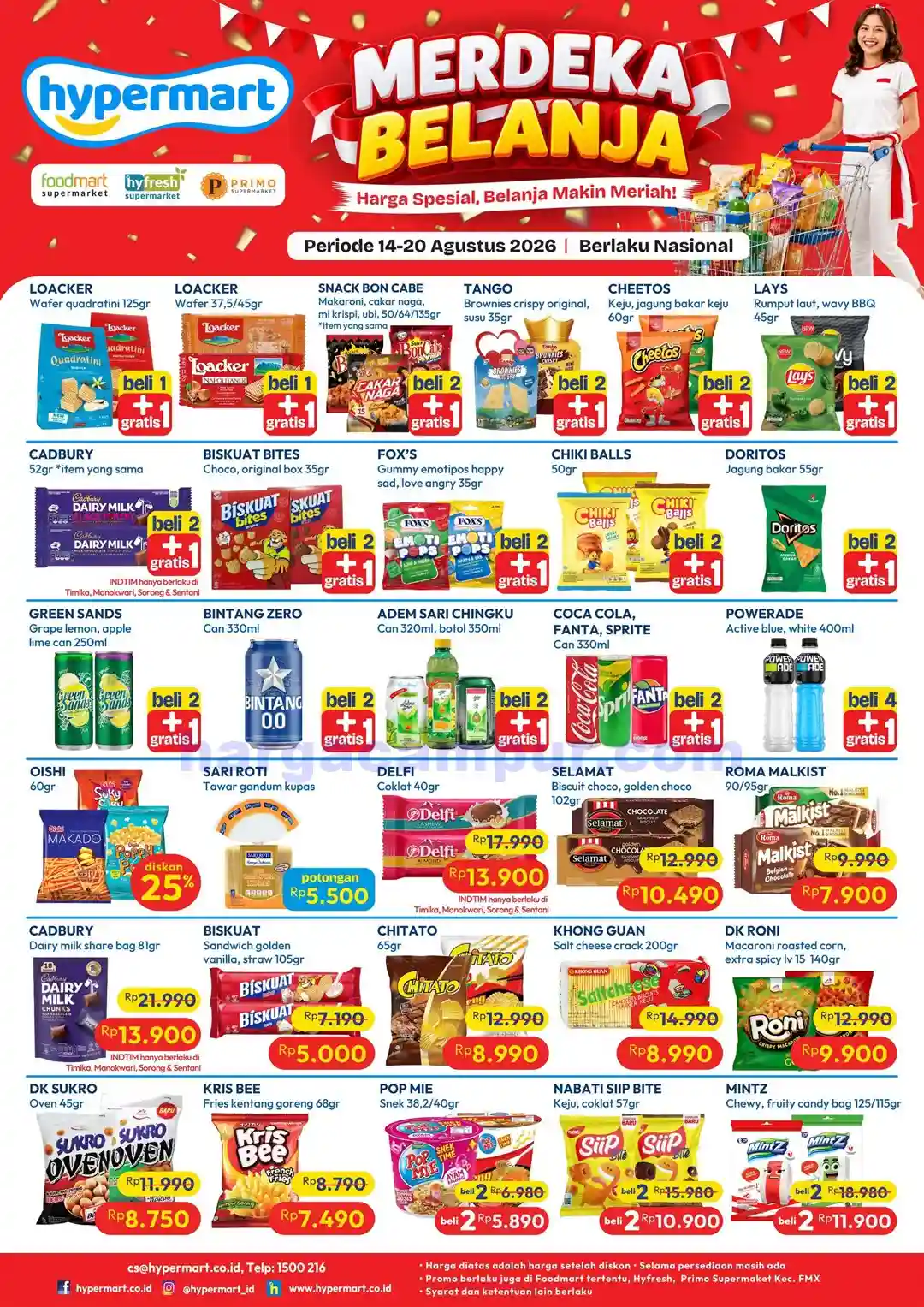 Katalog Promo JSM Hypermart Terbaru 17 - 23 Agustus 2026 9 Katalog Promo JSM Hypermart Terbaru 14 20 Agustus 2026 9