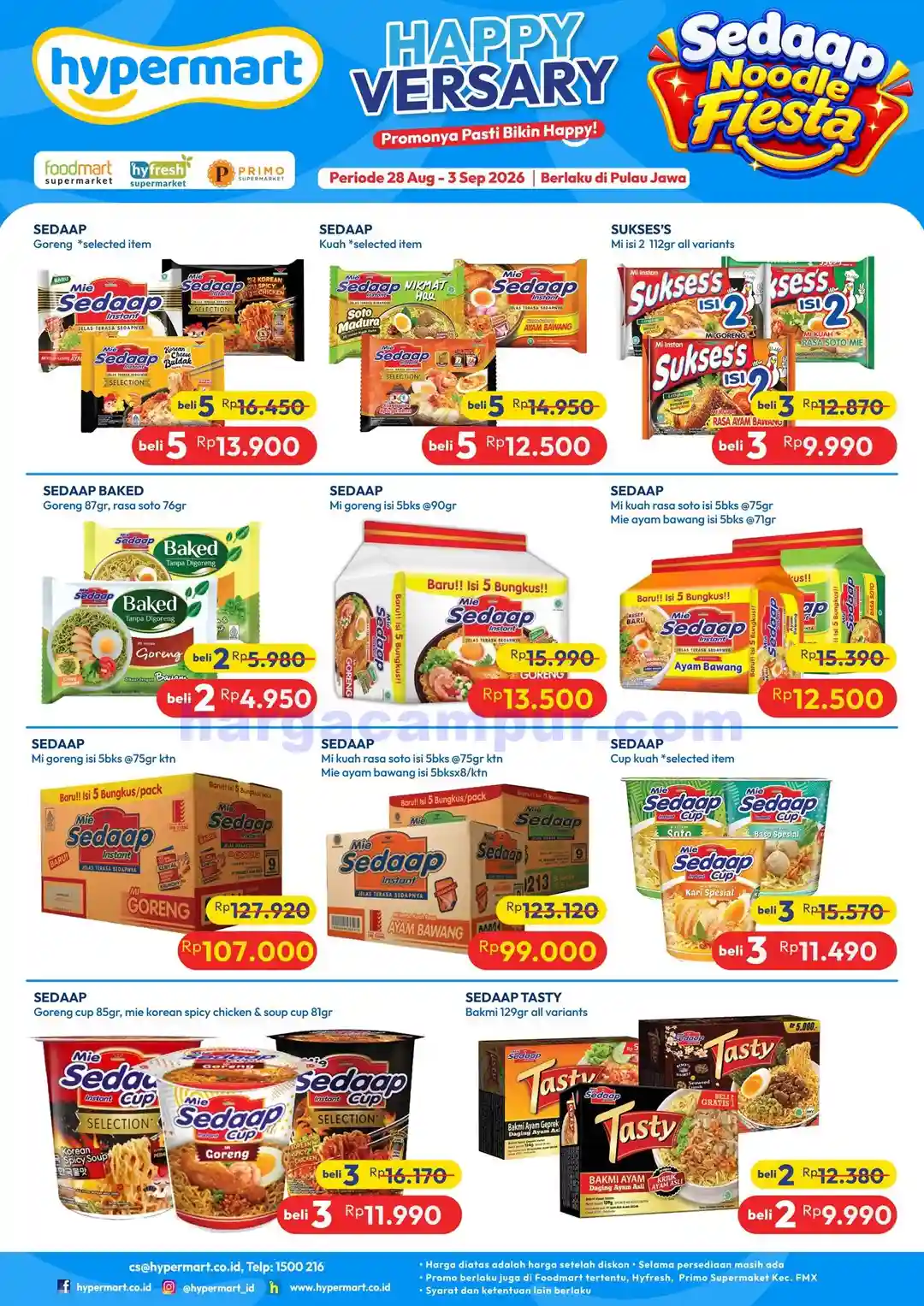 Katalog Promo JSM Hypermart Terbaru 4 - 6 September 2026 10 Katalog Promo JSM Hypermart Terbaru 28 Agustus 3 September 2026 10