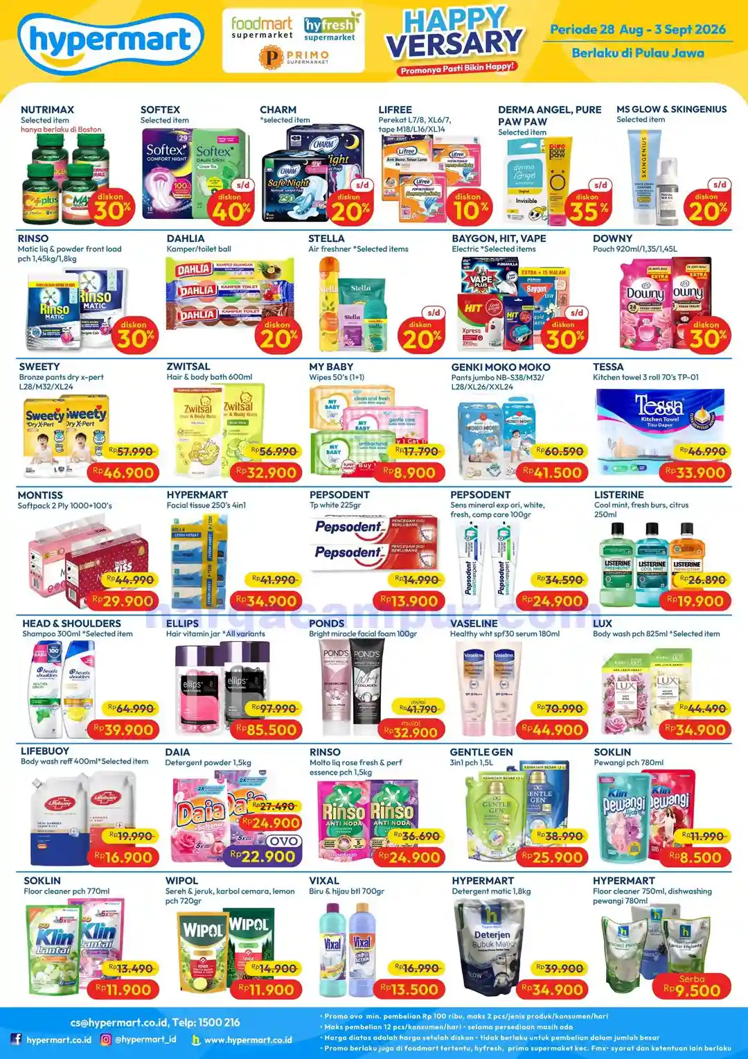 Katalog Promo JSM Hypermart Terbaru 4 - 6 September 2026 3 Katalog Promo JSM Hypermart Terbaru 28 Agustus 3 September 2026 3