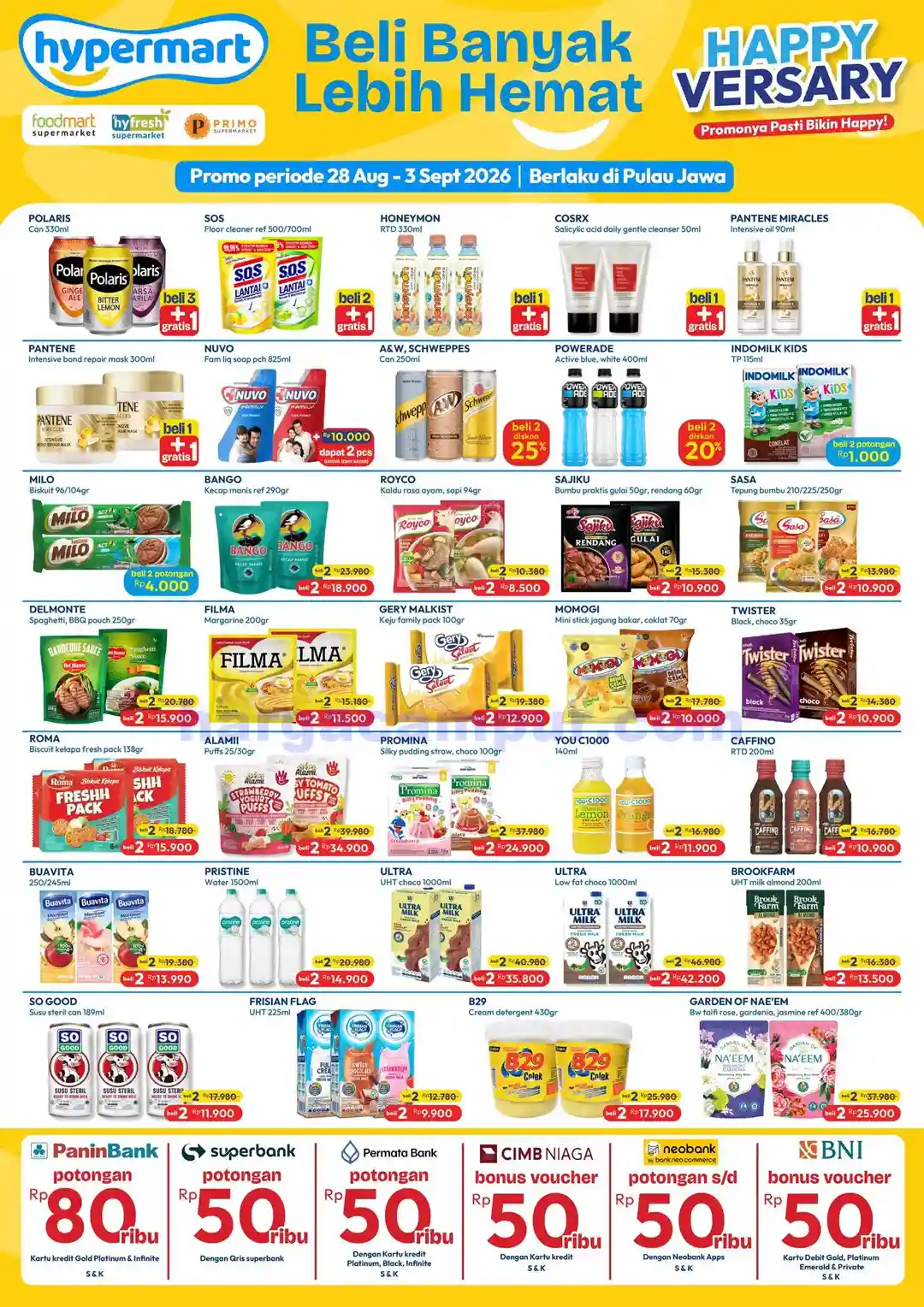 Katalog Promo JSM Hypermart Terbaru 4 - 6 September 2026 4 Katalog Promo JSM Hypermart Terbaru 28 Agustus 3 September 2026 4