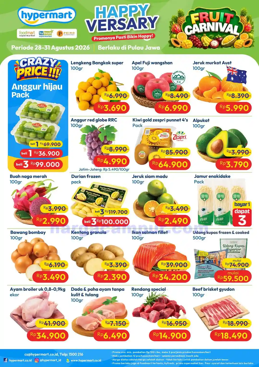 Katalog Promo JSM Hypermart Terbaru 4 - 6 September 2026 6 Katalog Promo JSM Hypermart Terbaru 28 Agustus 3 September 2026 6
