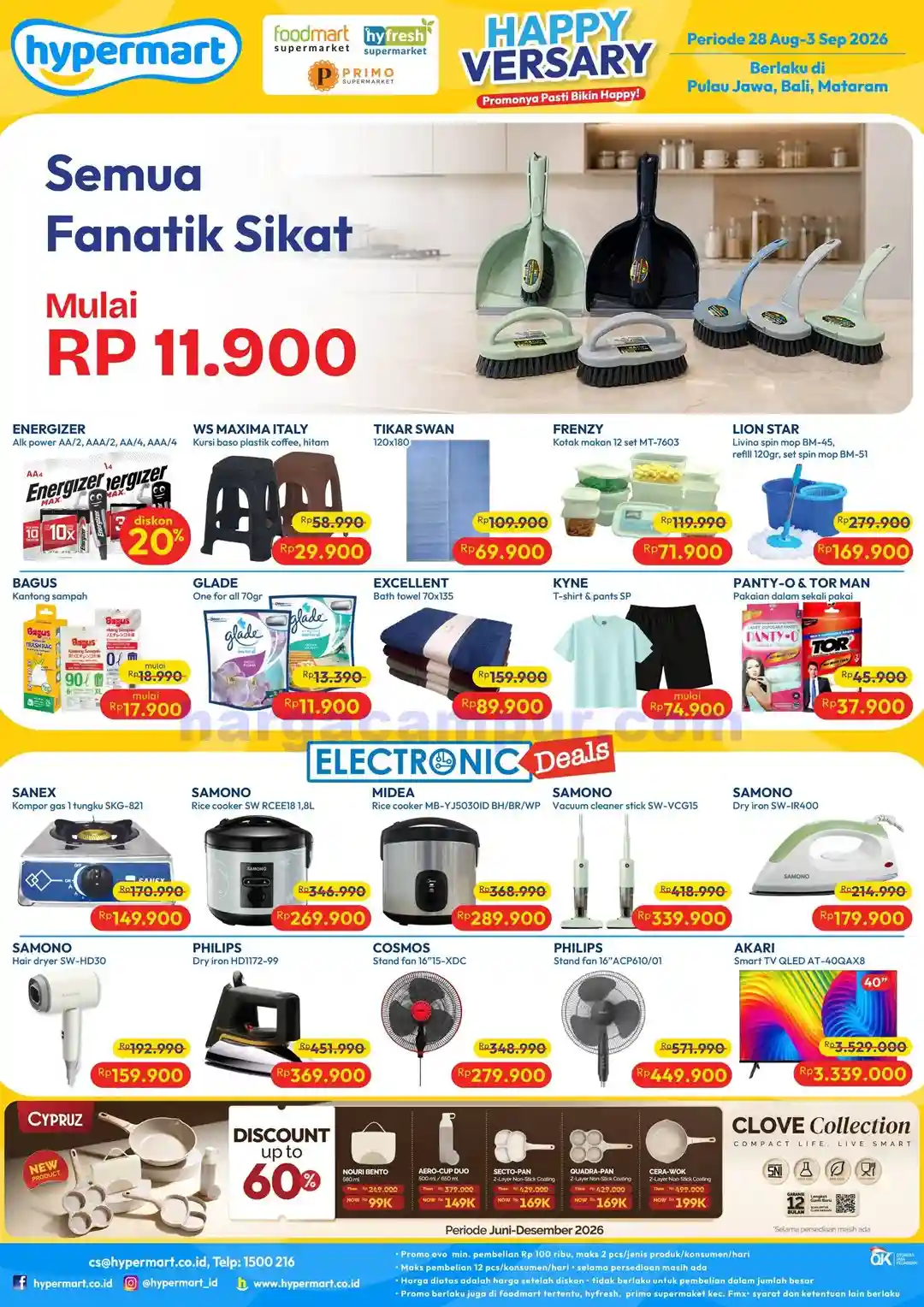 Katalog Promo JSM Hypermart Terbaru 4 - 6 September 2026 8 Katalog Promo JSM Hypermart Terbaru 28 Agustus 3 September 2026 8