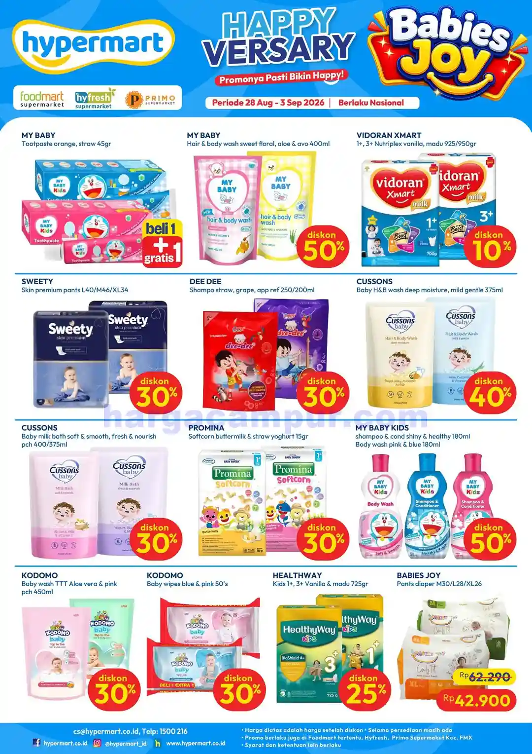 Katalog Promo JSM Hypermart Terbaru 4 - 6 September 2026 9 Katalog Promo JSM Hypermart Terbaru 28 Agustus 3 September 2026 9