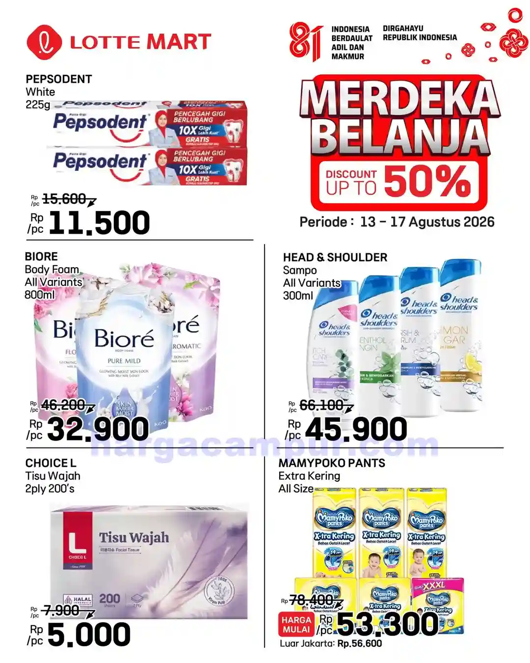 Katalog Promo JSM Lottemart Weekend 20 - 23 Agustus 2026 10 Katalog Promo JSM Lottemart Weekday Terbaru 10 - 12 Agustus 2026.