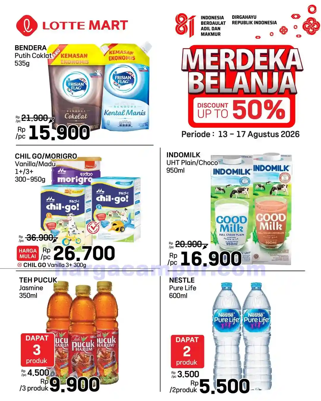 Katalog Promo JSM Lottemart Weekend 20 - 23 Agustus 2026 7 Katalog Promo JSM Lottemart Terbaru 13 17 Agustus 2026 4