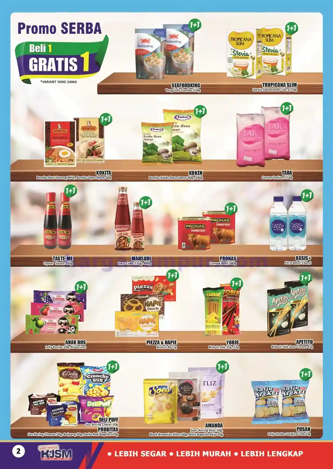 Promo KJSM Hari Hari Pasar Swalayan 27 - 30 Agustus 2026 2 Katalog Promo KJSM HARI HARI Pasar Swalayan 20 23 Agustus 2026 2