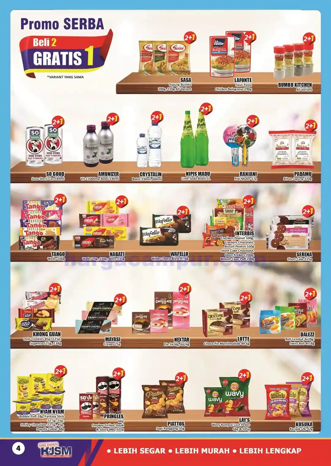 Promo KJSM Hari Hari Pasar Swalayan 27 - 30 Agustus 2026 4 Katalog Promo KJSM HARI HARI Pasar Swalayan 20 23 Agustus 2026 4
