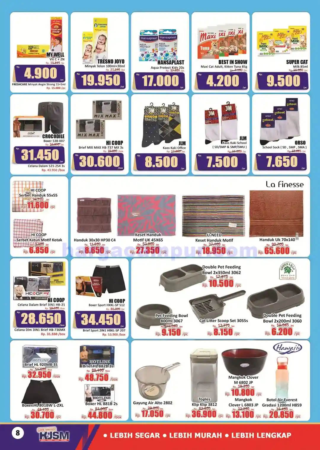 Promo KJSM Hari Hari Pasar Swalayan 27 - 30 Agustus 2026 8 Katalog Promo KJSM HARI HARI Pasar Swalayan 20 23 Agustus 2026 8