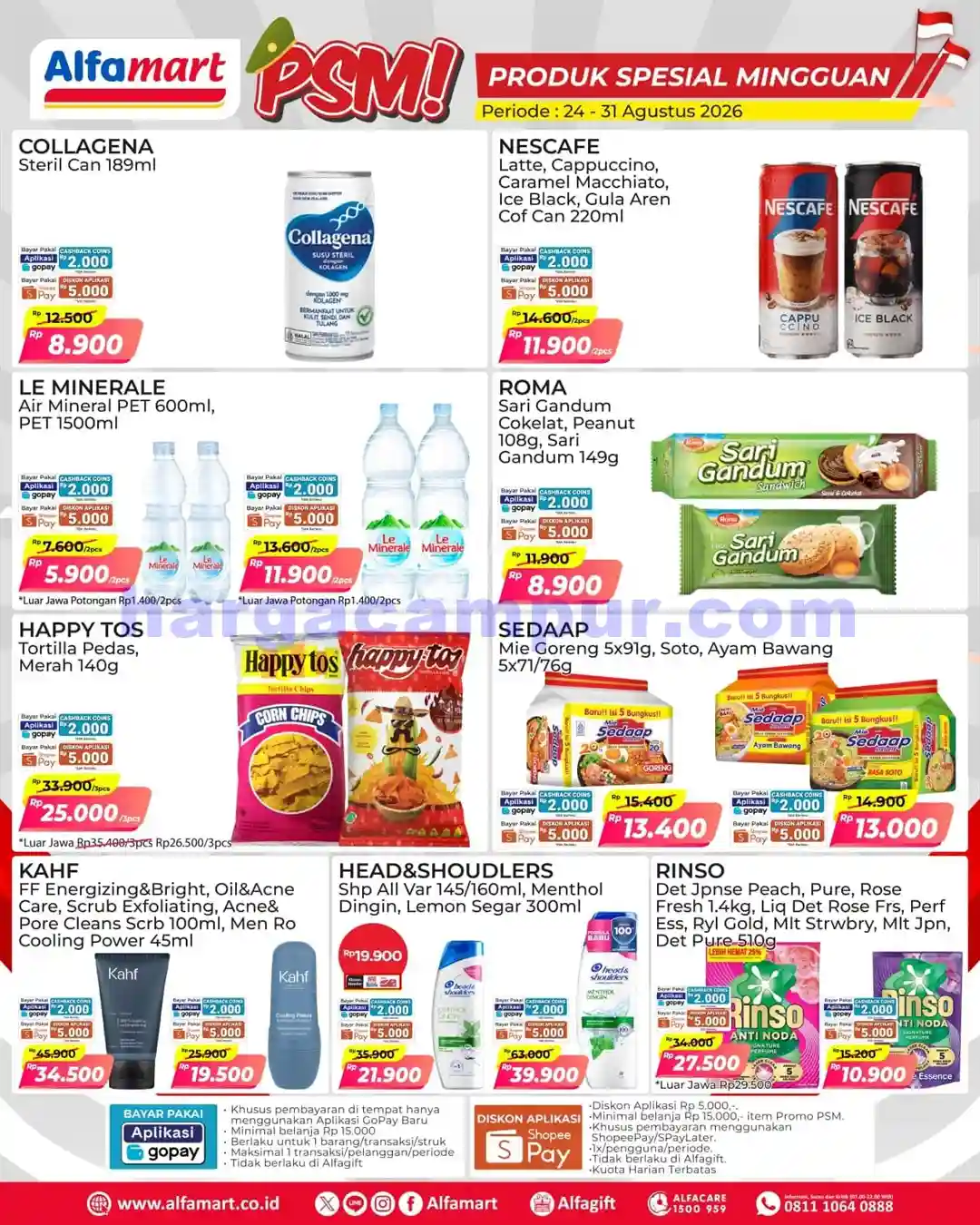 Katalog Alfamart Promo Terbaru 16 - 31 Agustus 2026 7 Katalog Promo PSM Alfamart Terbaru 24 - 31 Agustus 2026.