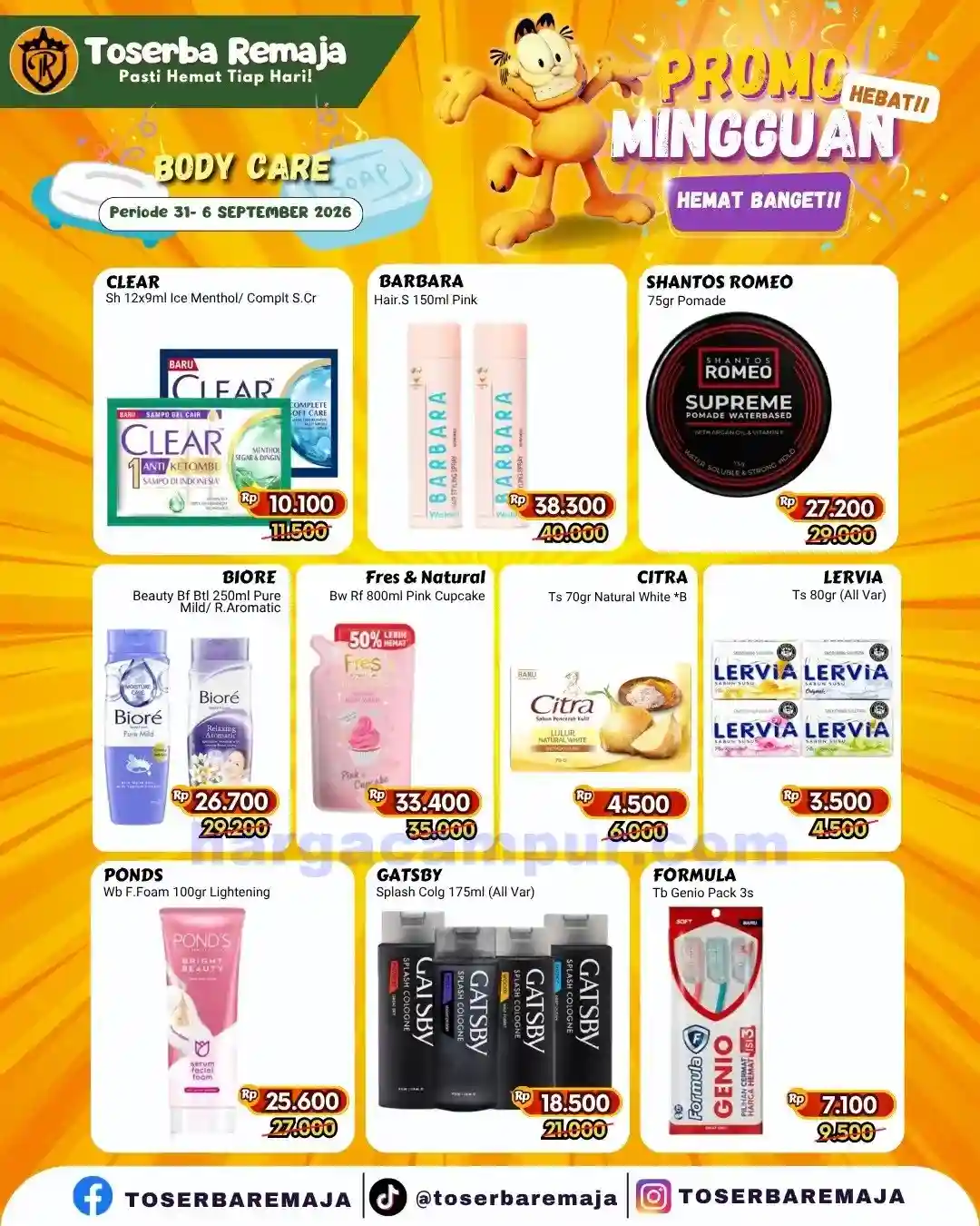 Katalog Promo Toko Remaja Toserba 31 Agst - 6 Sept 2026 6 Katalog Promo Toko Remaja Toserba 31 Agustus 6 September 2026 2