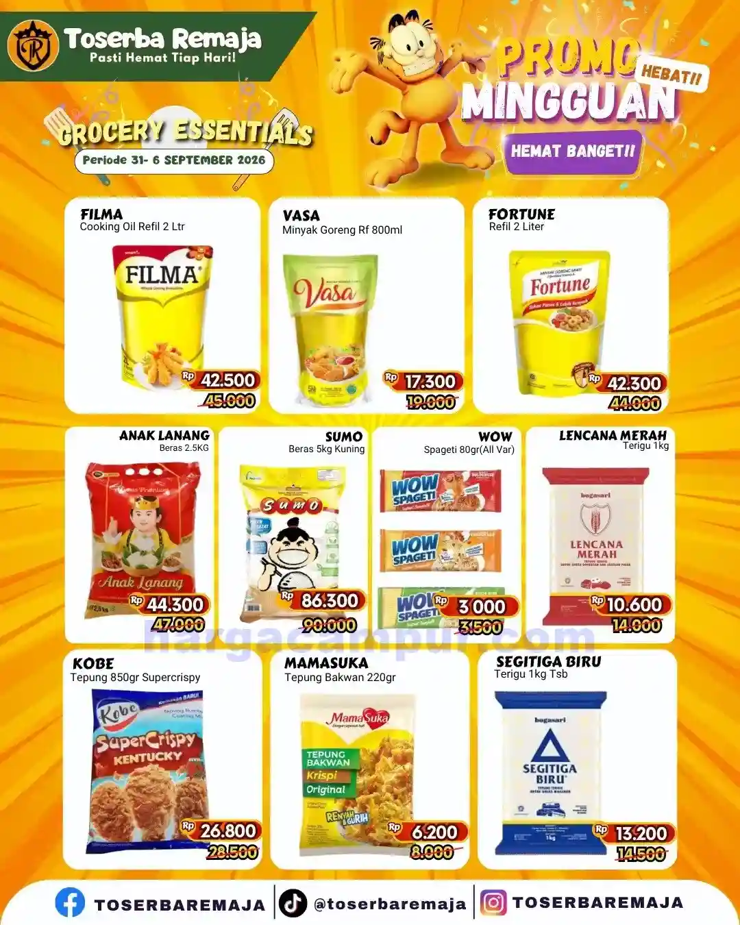 Katalog Promo Toko Remaja Toserba 31 Agst - 6 Sept 2026 5 Katalog Promo Toko Remaja Toserba 31 Agustus 6 September 2026 3
