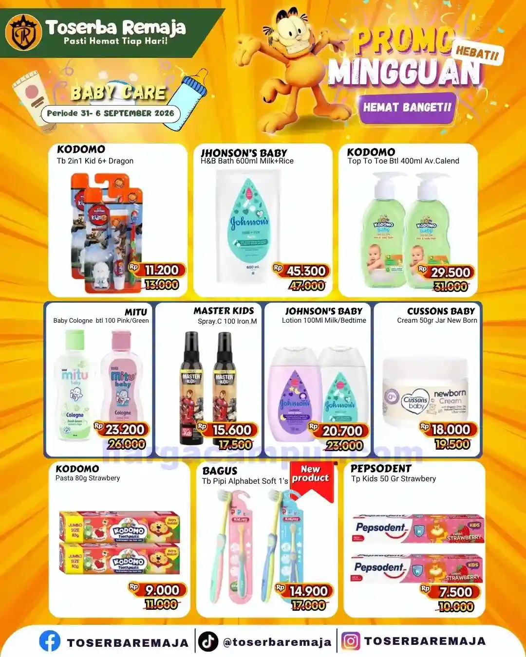 Katalog Promo Toko Remaja Toserba 31 Agst - 6 Sept 2026 2 Katalog Promo Toko Remaja Toserba 31 Agustus 6 September 2026 6