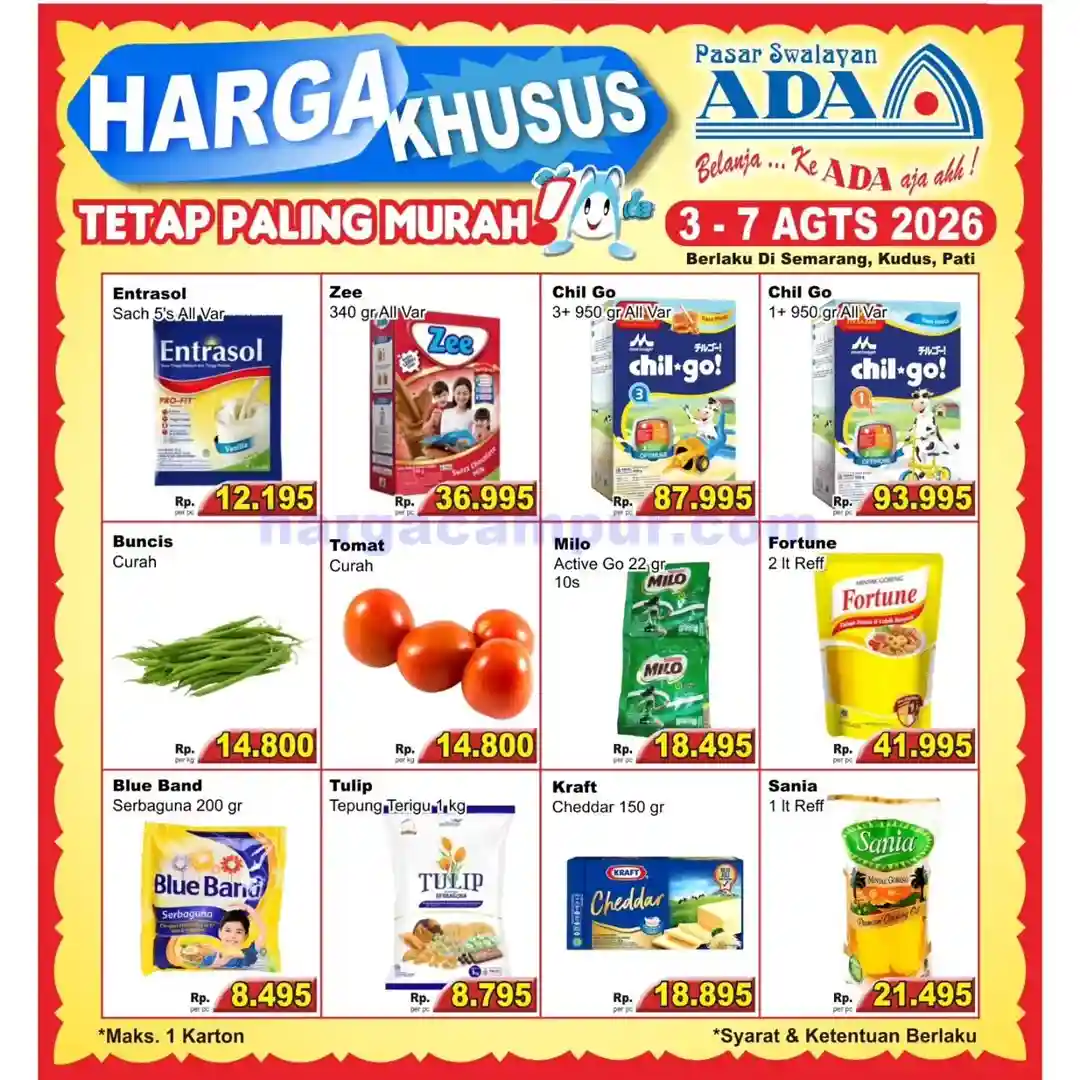 Promo Ada Swalayan Weekend Terbaru 8 - 9 Agustus 2026 3 Promo Ada Swalayan Weekday Terbaru 3 7 Agustus 2026 12