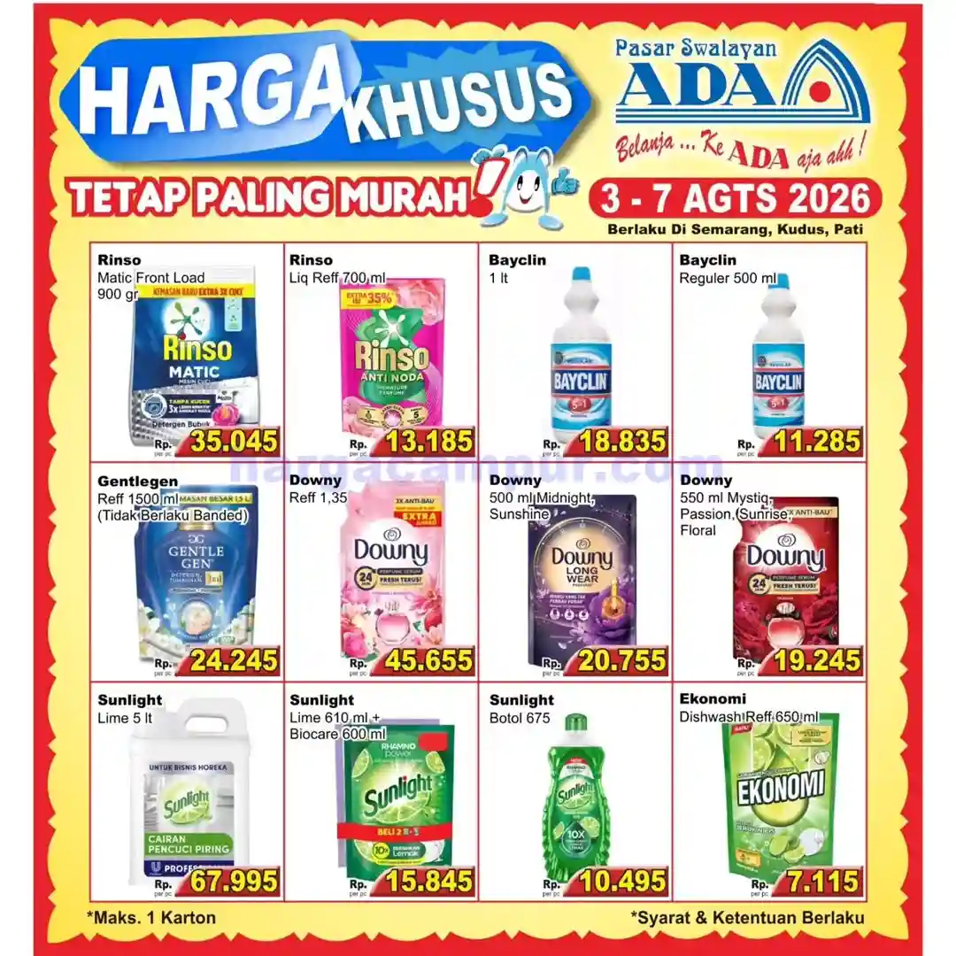 Promo Ada Swalayan Weekend Terbaru 8 - 9 Agustus 2026 11 Promo Ada Swalayan Weekday Terbaru 3 7 Agustus 2026 4