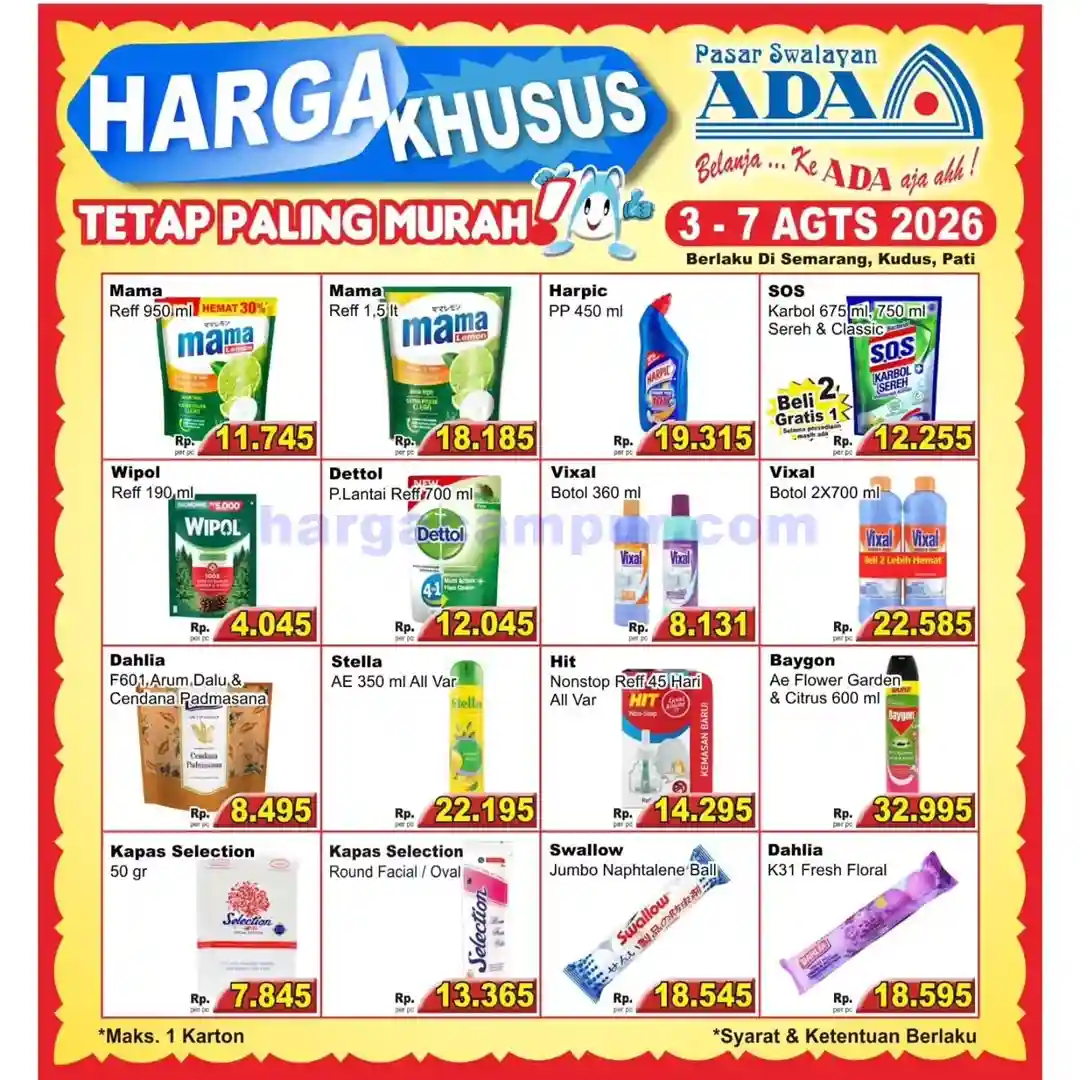 Promo Ada Swalayan Weekend Terbaru 8 - 9 Agustus 2026 9 Promo Ada Swalayan Weekday Terbaru 3 7 Agustus 2026 6