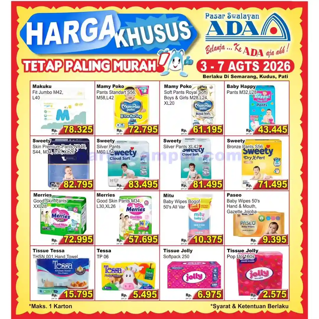 Promo Ada Swalayan Weekend Terbaru 8 - 9 Agustus 2026 8 Promo Ada Swalayan Weekday Terbaru 3 7 Agustus 2026 7