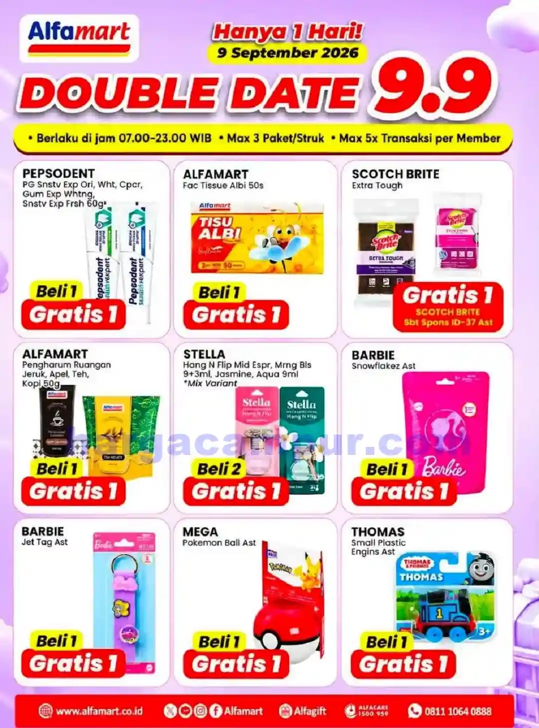 Promo Alfamart Double Date Spesial 9.9 Terbaru 9 September 2026 5 Promo Alfamart Double Date Spesial 9.9 Terbaru 9 September 2026.