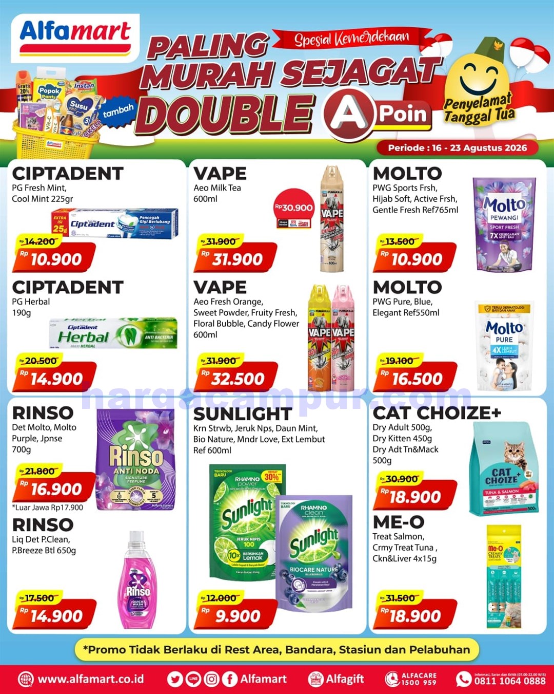Katalog Alfamart Promo Terbaru 16 - 31 Agustus 2026 10 Promo Alfamart Paling Murah Sejagat 16 23 Agustus 2026 3