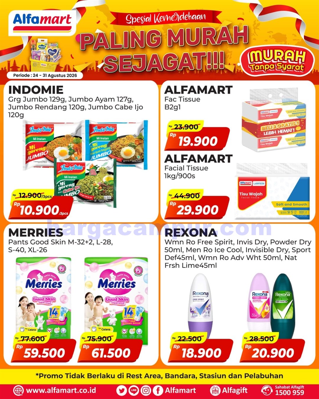 Katalog Alfamart Promo Terbaru 16 - 31 Agustus 2026 12 Promo Alfamart Paling Murah Sejagat 24 31 Agustus 2026 1