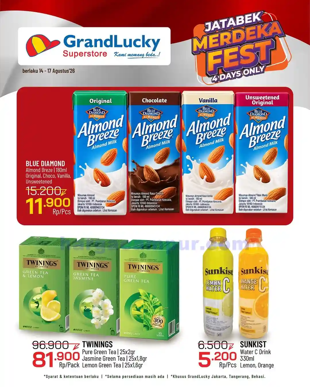 Promo GrandLucky Weekend Super Deals 21 - 23 Agustus 2026 10 Promo GrandLucky Weekend Super Deals 14 16 Agustus 2026 5