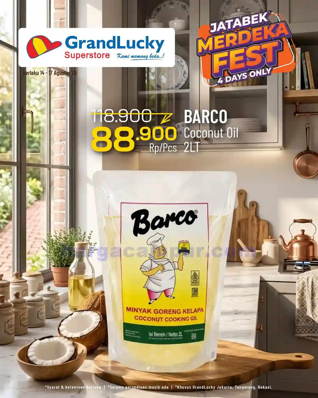 Promo GrandLucky Weekend Super Deals 21 - 23 Agustus 2026 8 Promo GrandLucky Weekend Super Deals 14 16 Agustus 2026 7