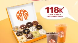 Promo JCO 2 Lusin Donat 118 Ribu Terbaru 5 - 6 September 2026 2 Promo JCO 2 Lusin Donat 118 Ribu Terbaru 5 - 6 September 2026