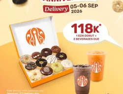 Promo JCO 2 Lusin Donat 118 Ribu Terbaru 5 – 6 September 2026