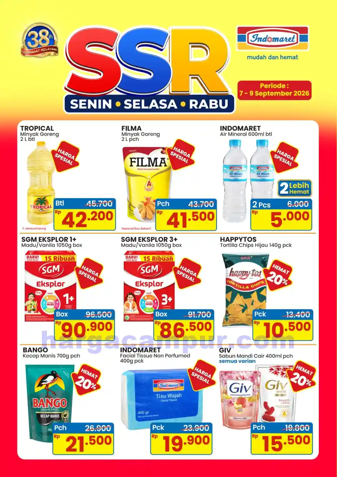 Promo SSR Indomaret Weekday Terbaru 7 - 9 September 2026 1 Promo SSR Indomaret Weekday Terbaru 7 - 9 September 2026.