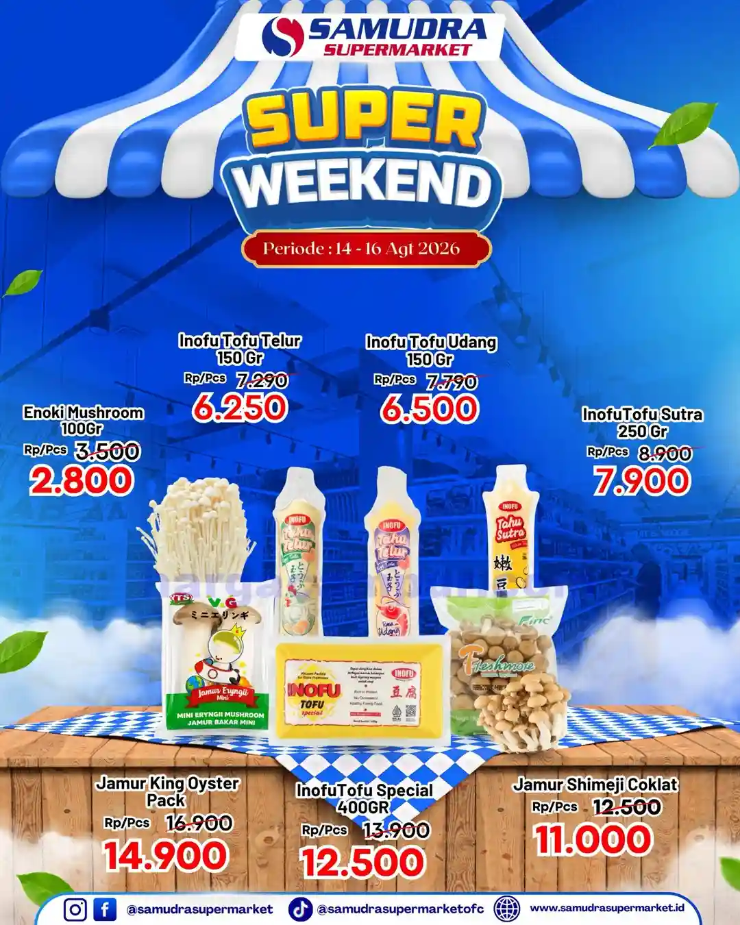 Promo Samudra Supermarket Weekend 14 - 16 Agustus 2026 2 Promo Samudra Supermarket Weekend 14 16 Agustus 2026 8 1