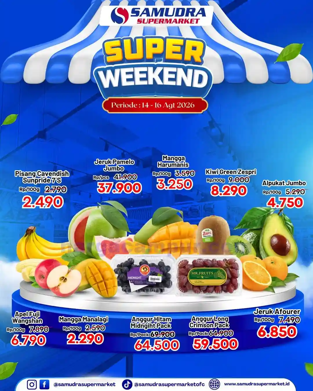 Promo Samudra Supermarket Weekend 14 - 16 Agustus 2026 1 Promo Samudra Supermarket Weekend 14 16 Agustus 2026 9 1