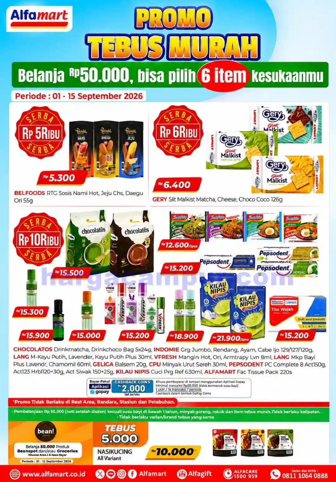 Promo Serba Alfamart Terbaru 1 - 15 September 2026 1 Promo Serba Alfamart Terbaru 1 - 15 September 2026.