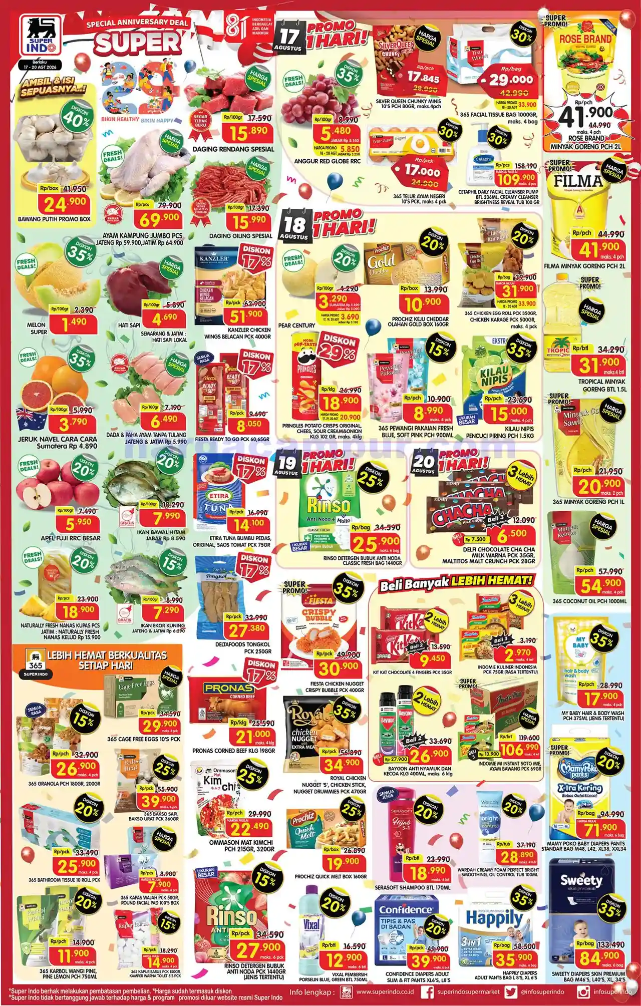 Promo Superindo Weekday Terbaru 17 - 20 Agustus 2026 1 Promo Superindo Weekday Terbaru 17 - 20 Agustus 2026.