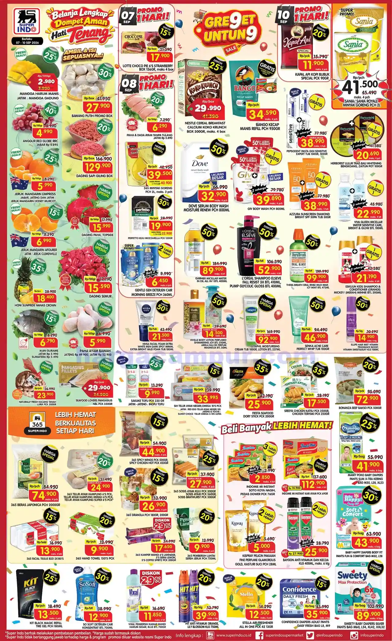 Promo Superindo Weekday Terbaru 7 - 10 September 2026 1 Promo Superindo Weekday Terbaru 7 - 10 September 2026.