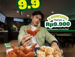 Promo Wingstop Spesial 9.9 Beli 5 Boneless Cuma 9 Ribuan