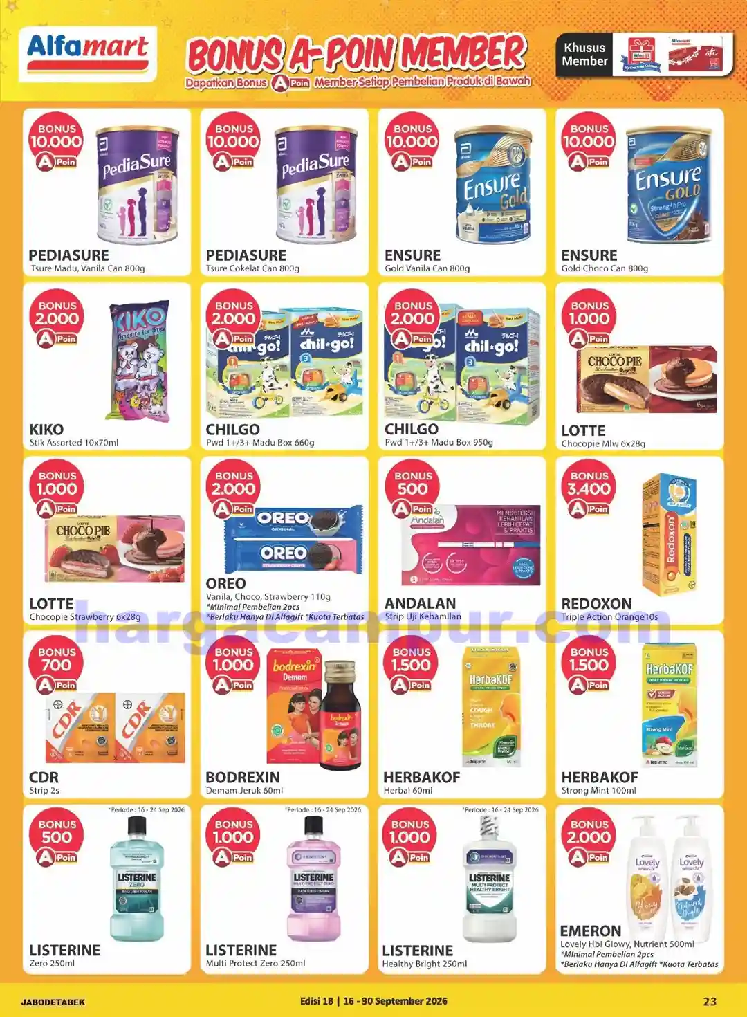 Katalog Alfamart Promo Terbaru 16 - 30 September 2026 21 Katalog Promo Alfamart Terbaru 16 30 September 2026 21