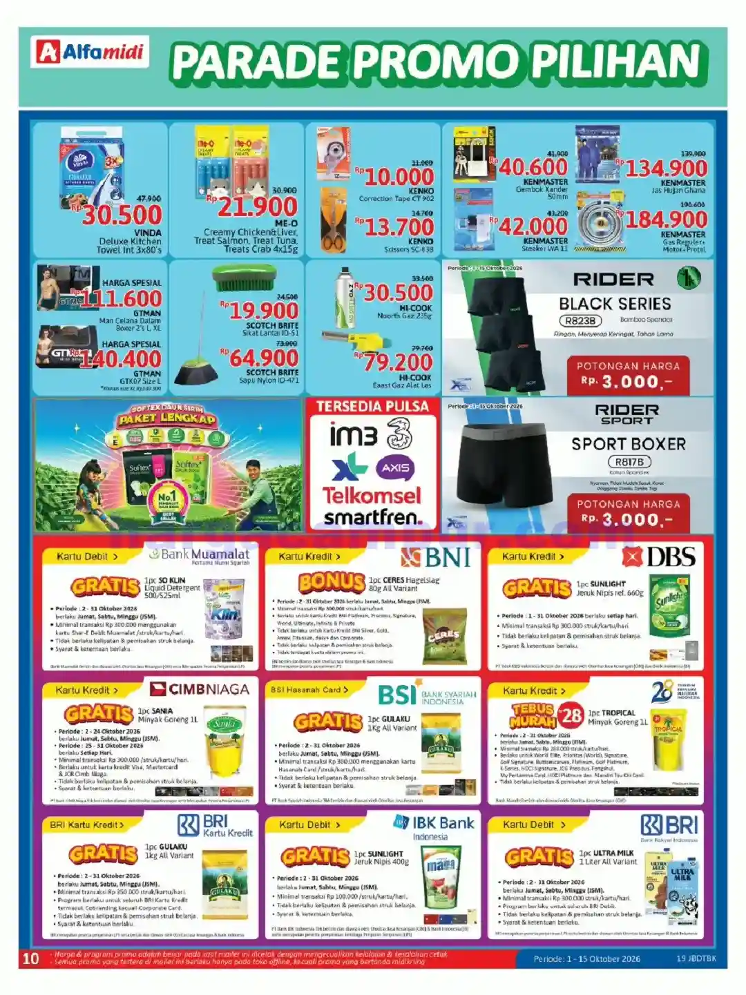Katalog Alfamidi Promo Terbaru 1 - 15 Oktober 2026 10 Katalog Promo Alfamidi Terbaru 1 15 Oktober 2026 10