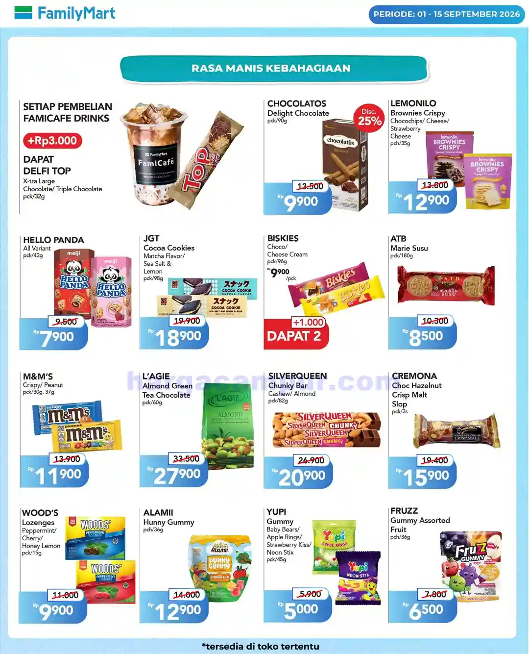 Katalog Promo JSM FamilyMart Terbaru 18 - 20 September 2026 7 Katalog Promo FamilyMart Terbaru 1 15 September 2026 4