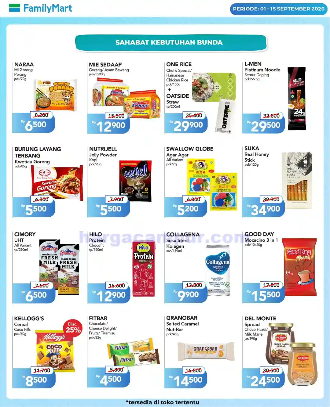 Katalog Promo JSM FamilyMart Terbaru 18 - 20 September 2026 8 Katalog Promo FamilyMart Terbaru 1 15 September 2026 5