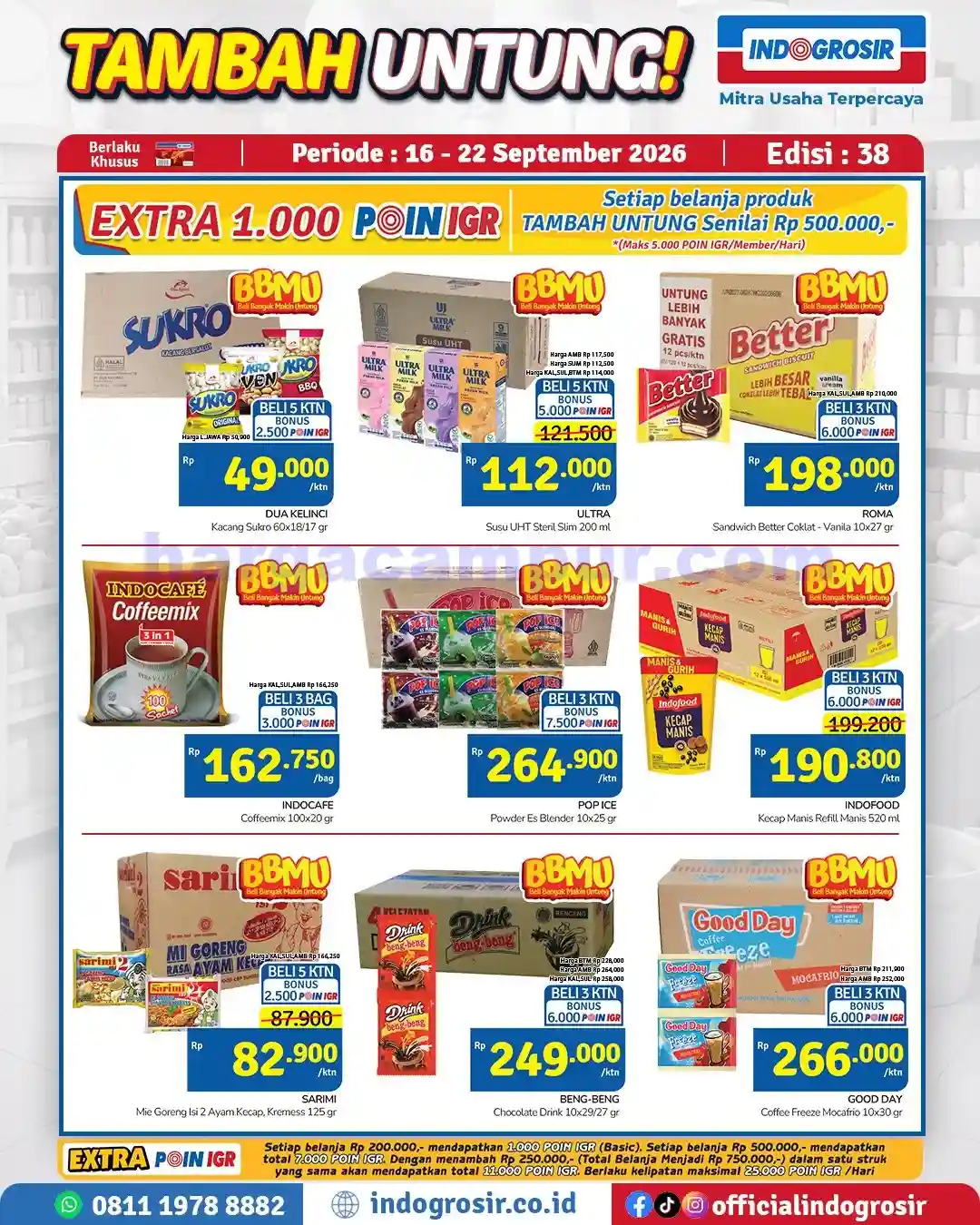 Katalog Promo Indogrosir Harga Hemat 16 - 22 September 2026 6 Katalog Promo Indogrosir Harga Hemat 16 - 22 September 2026.