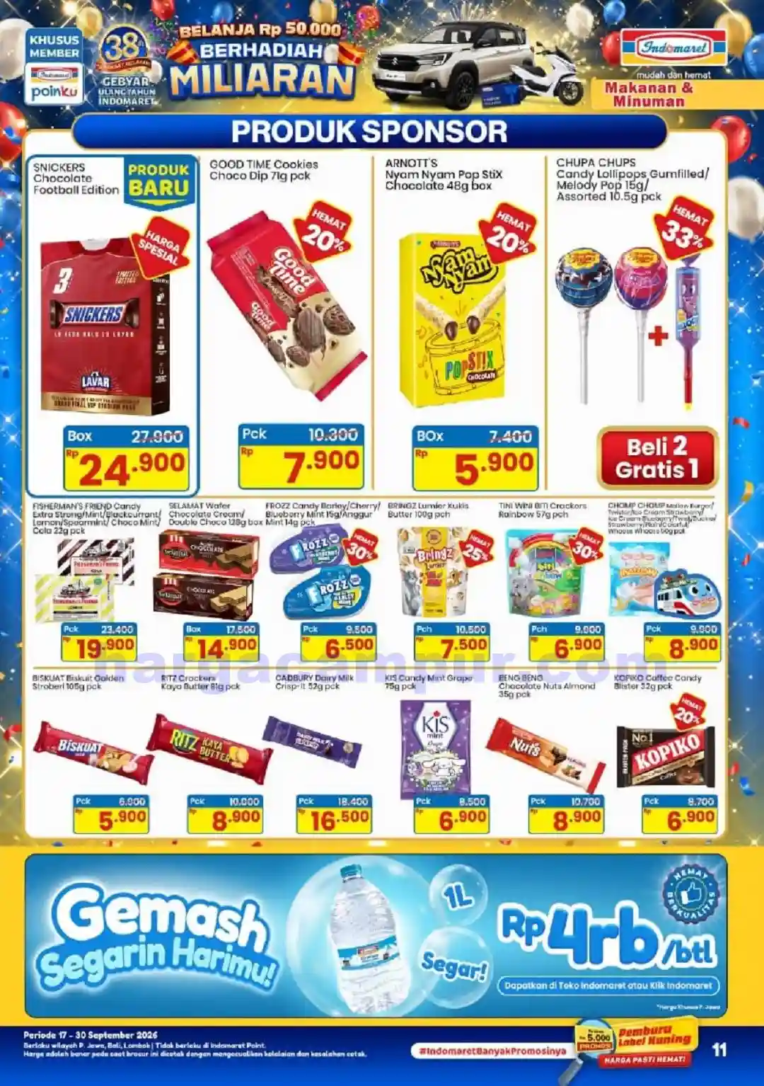 Katalog Indomaret Promo Terbaru 17 - 23 September 2026 11 Katalog Promo Indomaret Terbaru 17 30 September 2026 11
