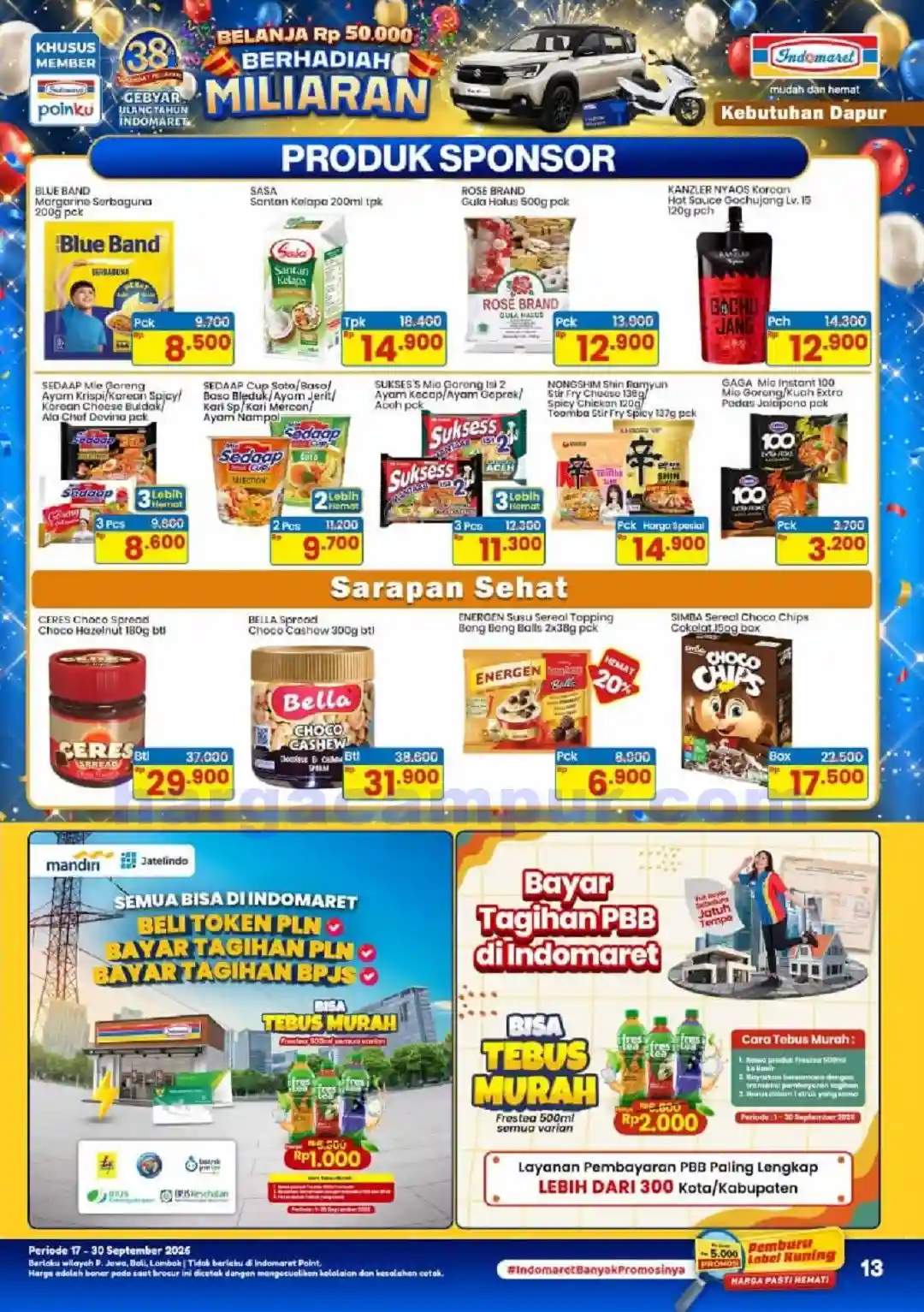 Katalog Indomaret Promo Terbaru 17 - 23 September 2026 13 Katalog Promo Indomaret Terbaru 17 30 September 2026 13