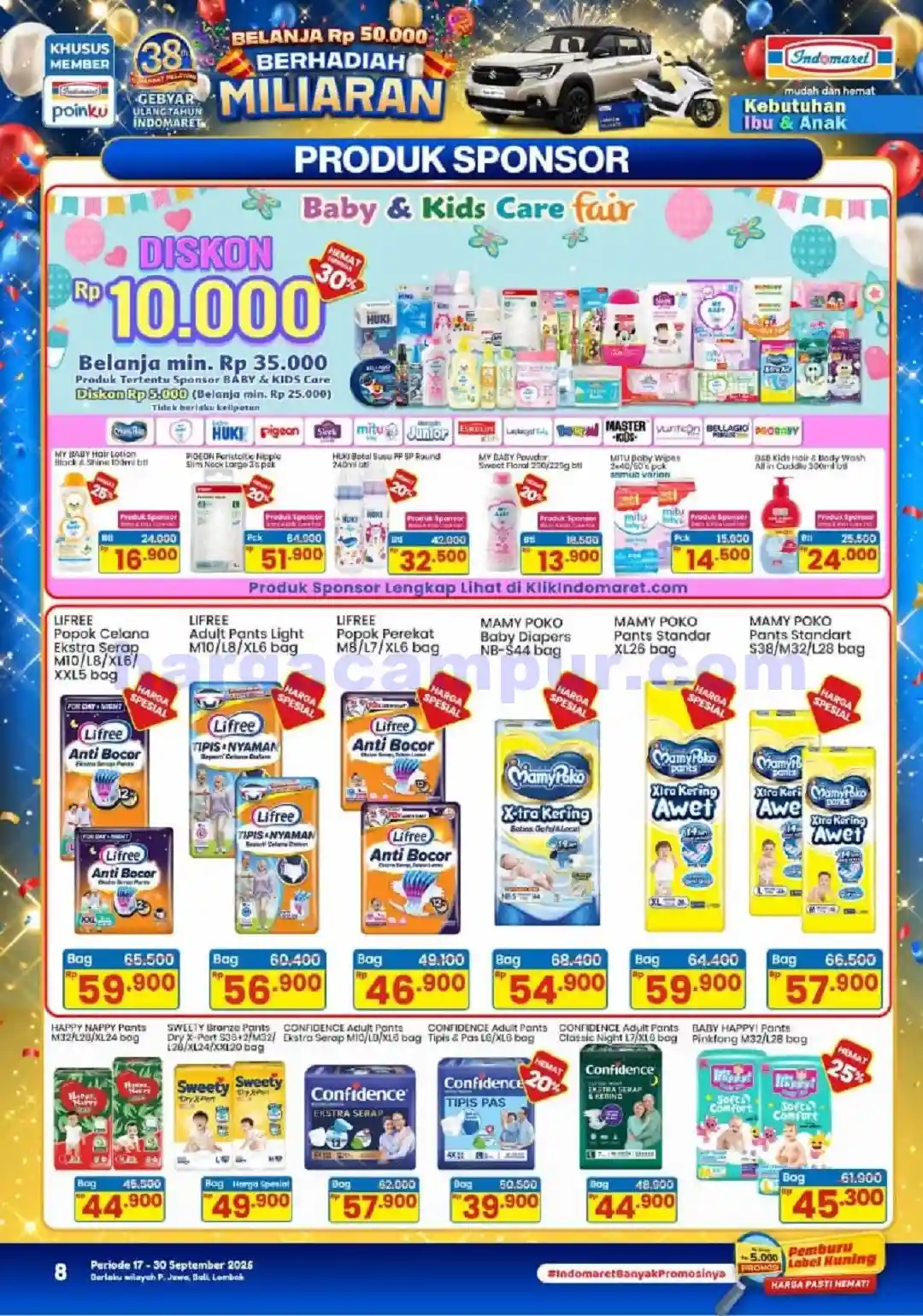 Katalog Indomaret Promo Terbaru 17 - 23 September 2026 8 Katalog Promo Indomaret Terbaru 17 30 September 2026 8