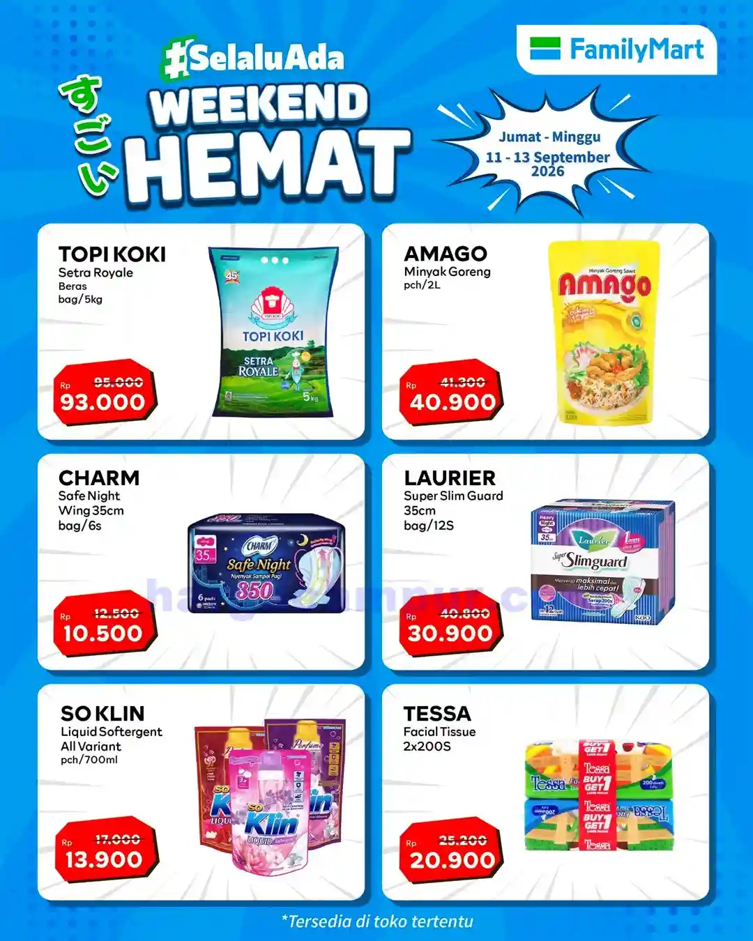 Katalog Promo JSM FamilyMart Terbaru 11 - 13 September 2026 2 Katalog Promo JSM FamilyMart Terbaru 11 13 September 2026 1