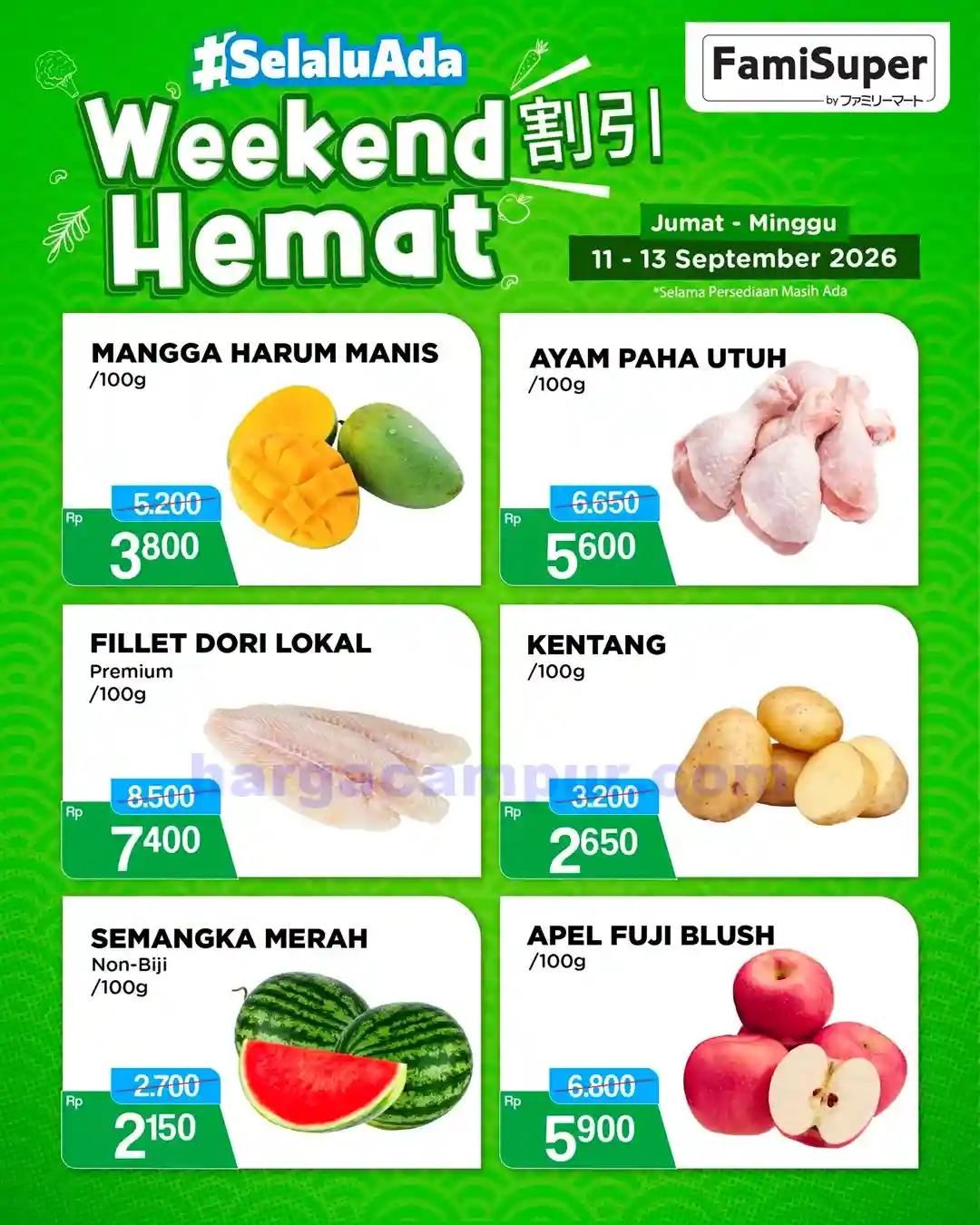 Katalog Promo JSM FamilyMart Terbaru 11 - 13 September 2026 1 Katalog Promo JSM FamilyMart Terbaru 11 13 September 2026 2