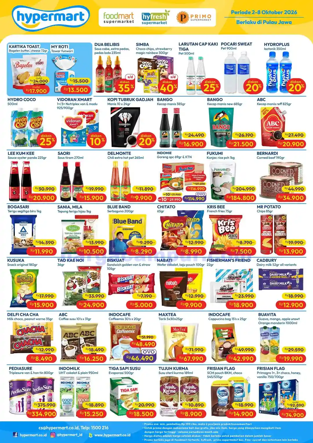 Promo Hypermart Weekday Terbaru 6 - 8 Oktober 2026 2 Katalog Promo JSM Hypermart Terbaru 2 8 Oktober 2026 2