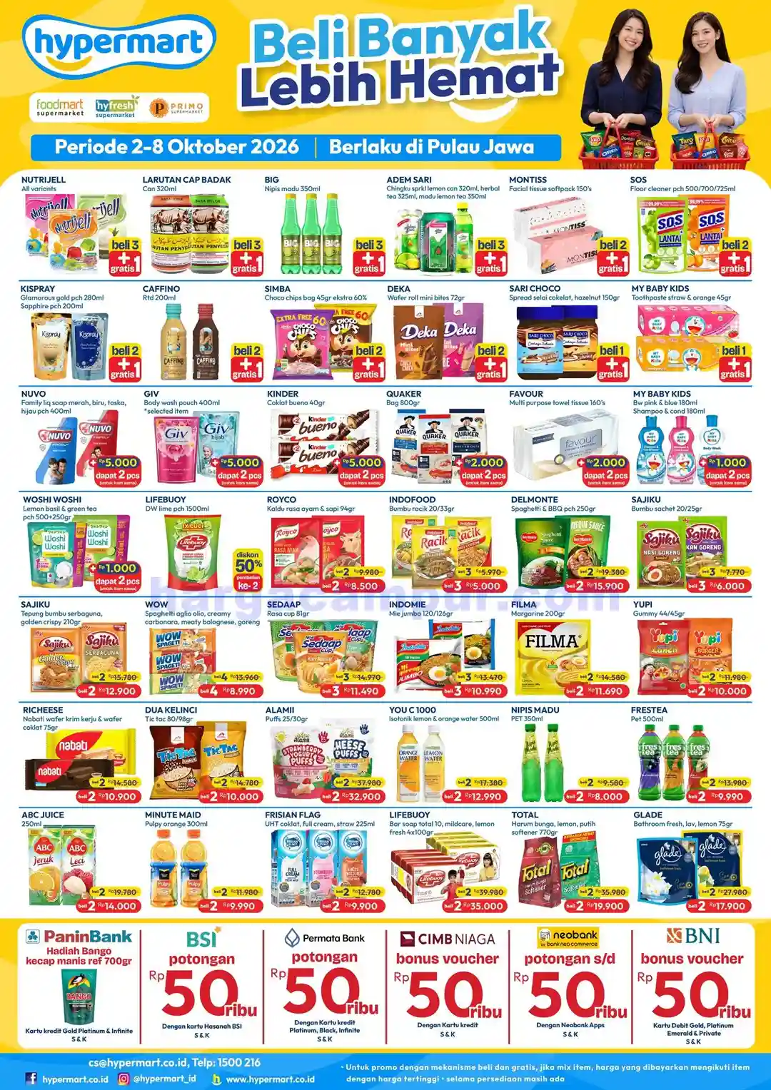 Promo Hypermart Weekday Terbaru 6 - 8 Oktober 2026 4 Katalog Promo JSM Hypermart Terbaru 2 8 Oktober 2026 4